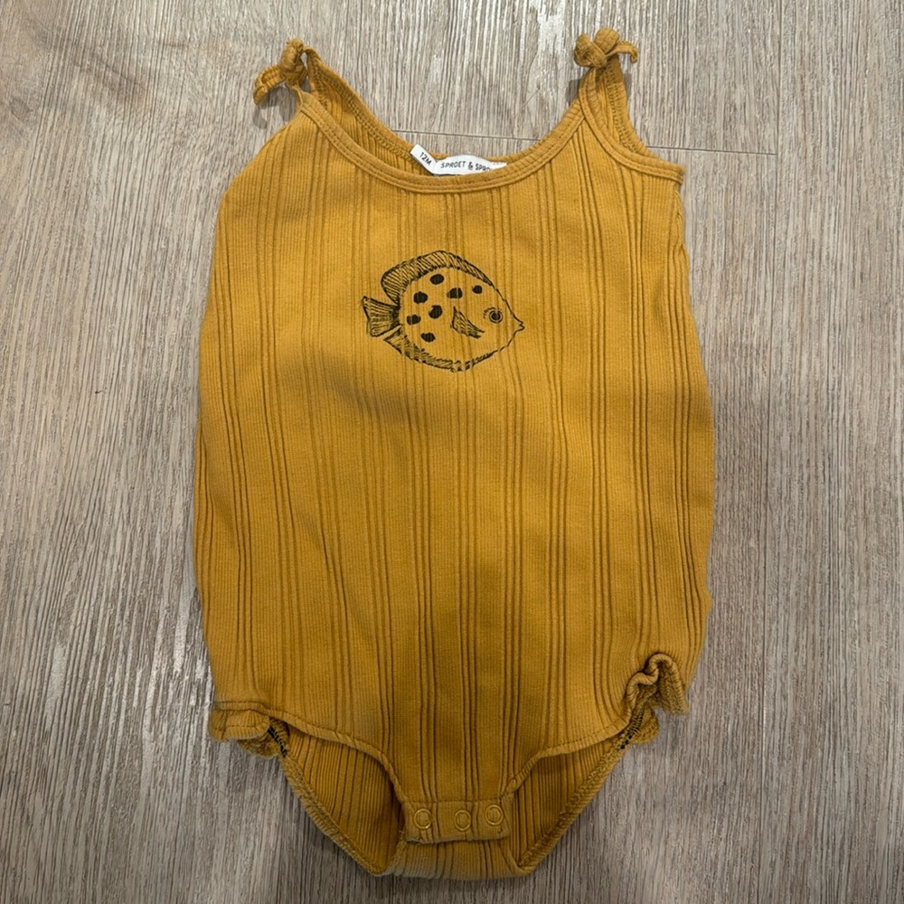 Sproet and Sprout tank onesie/bubble